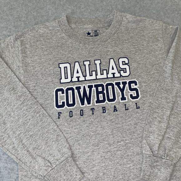 Other - Dallas Cowboys Youth M 10–12 Long‎ Sleeve Shirt Gray NFL Football Team Apparel